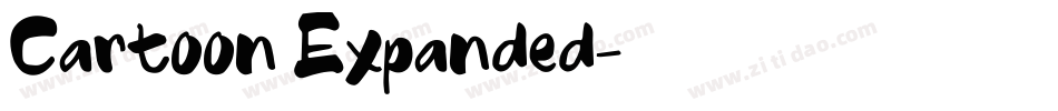 Cartoon Expanded字体转换
